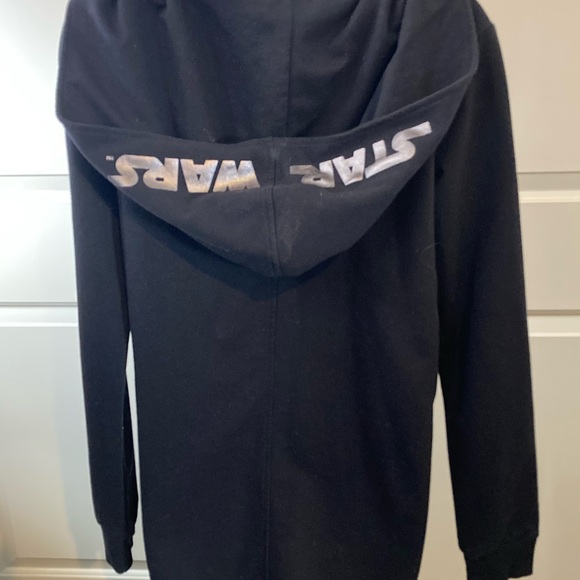 Her Universe Black Star Wars Asymmetrical Zip Jacket - Picture 4 of 10